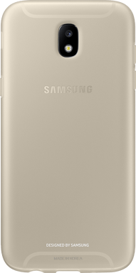 Samsung Funda protectora para Samsung Galaxy J7 Semi-Rígida Dorado