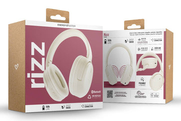 Casque Bluetooth Energy Sistem Rizz Connexion multipoint Jusqu'à 50 h d'autonomie Basses prof Neuf - vue 2