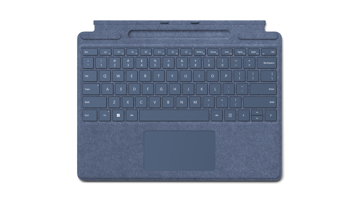 Microsoft 8XA-00100 clavier pour tablette Microsoft Cover port Bleu - Neuf