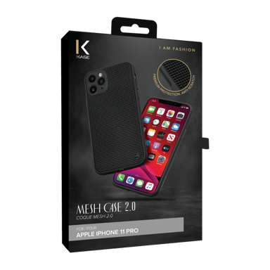 Custodia Mesh 2.0 per Apple iPhone 11 Pro, nero notte