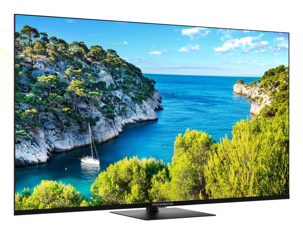 Thomson 43' 4K UHD Google TV filigranes Rahmendesign 109,2 cm (43'') 4K Ultra HD Smart TV Wifi Noir - Neuf