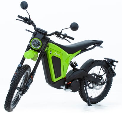 Samurai - Moto électrique 50cc - moteur 2000 W - batterie 72V 45Ah, vert