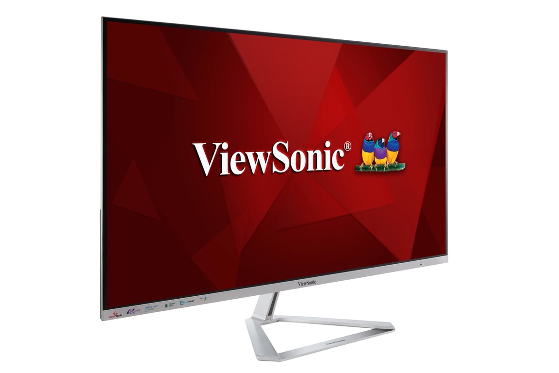 Viewsonic VX Series VX3276-4K-mhd LED display 81,3 cm (32 ) 3840 x 2160 pixels 4K Ultra HD Argent - Neuf