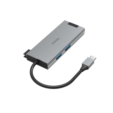 Hama 00200109 station d'accueil USB 3.2 Gen 1 (3.1 Gen 1) Type-C Gris