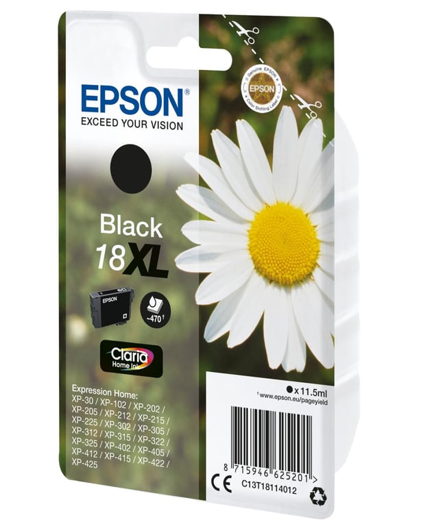 EPSON Cartouche dencre T1804 Jaune Pâquerette C13T18144012 - vue 7