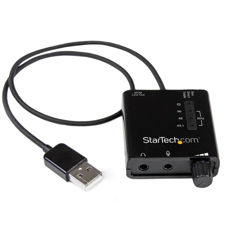 StarTech.com Carte son externe USB avec audio SPDIF numérique - vue 2
