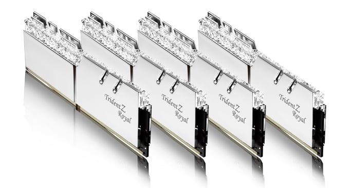 G.Skill Trident Z Royal F4-3600C16Q-64GTRSC módulo de memoria 64 GB 4 x 16 GB DDR4