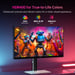 KTC Monitor Gaming 27 pollici H27E6, 320Hz 2K QHD 2560x1440 Schermo Fast IPS, 1ms, 144% sRGB, HDR400, FreeSync e G-Sync, Luce Blu Bassa, 2*HDMI 2.1, 2*DP 1.4, Supporto VESA, Ideale per Giochi e Ufficio