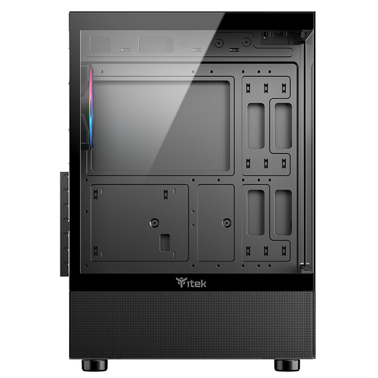 Boitier PC Moyen Tour ATX iTek Showbui 45 RGB avec panneaux vitrés - vue 8