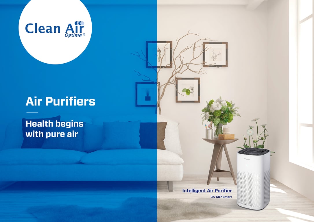 Purificateur D'air Clean Air Optima CA-507 Smart – HEPA H13, Ioniseur, 350 m³/h - vue 2