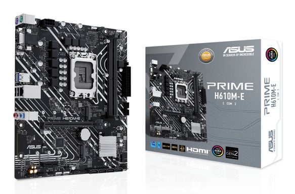 ASUS PRIME H610M-E-CSM Intel H610 LGA 1700 micro ATX