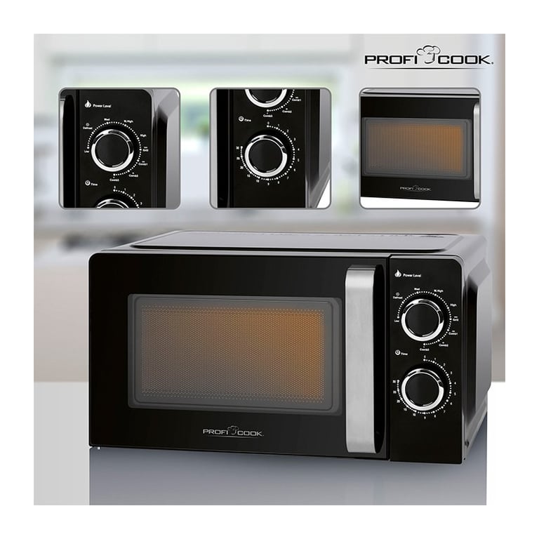 Micro-Ondes Proficook PC-MWG 1208 – Capacité 17L, Puissance 700W - vue 3
