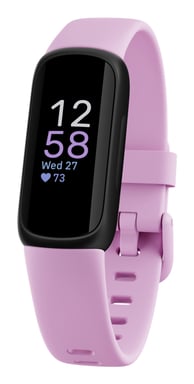 Fitbit Inspire 3 AMOLED Funda de brazo para monitor de actividad física Negro, Lila