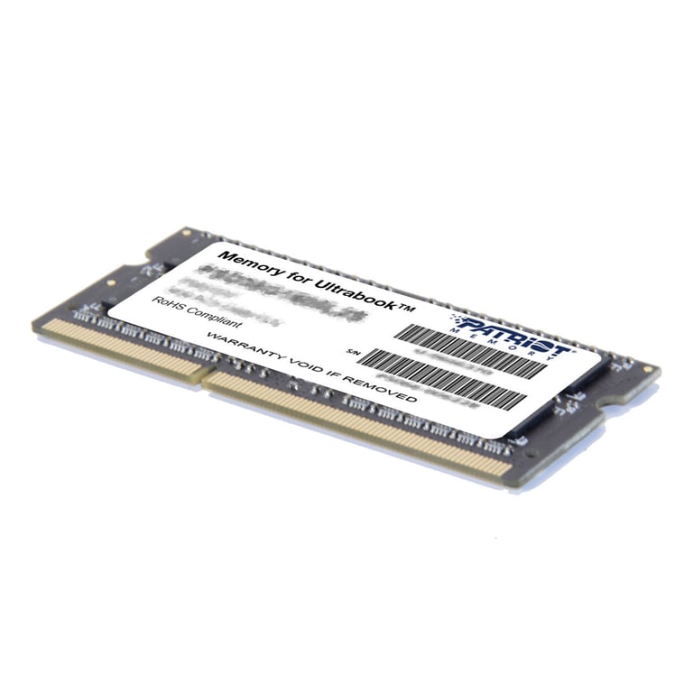 Patriot Memory for Ultrabook DDR3L module 4 Go SO DIMM 204 broches 800 MHz / PC3 12800 CL11 1.35 V mémoire sans tampon non ECC - vue 5