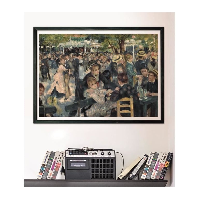 Puzzle Compact 1000 pièces : Renoir Bal du Moulin Clementoni Puzzles - vue 10