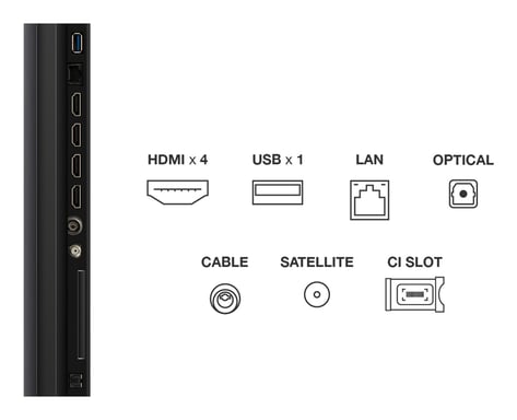 TCL Mini-LED C79 2025 Gris - vue 3