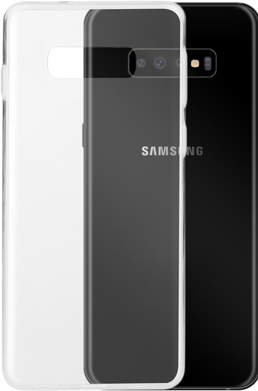 Coque Silisoft souple Transparente pour Samsung G S10 Bigben