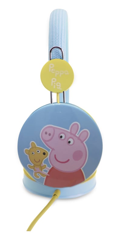 OTL Technologies Peppa Pig Écouteurs Avec fil Arceau Musique Jaune Neuf