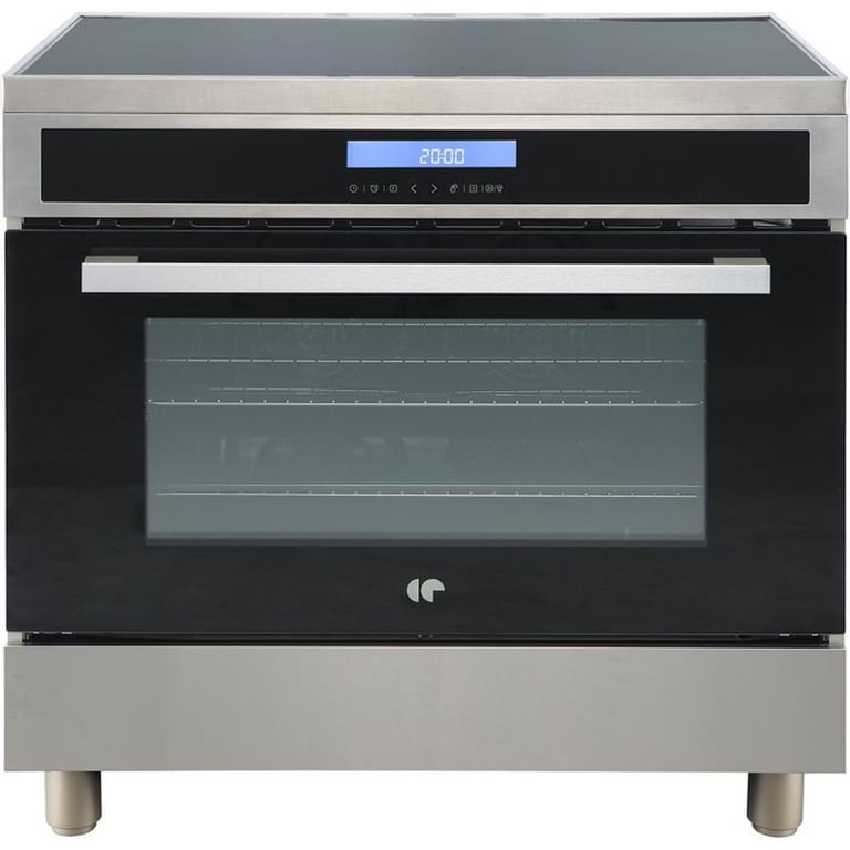 Cuisinière à induction CONTINENTAL EDISON CECPI9060IXD 5 foyers 90 cm - vue 2