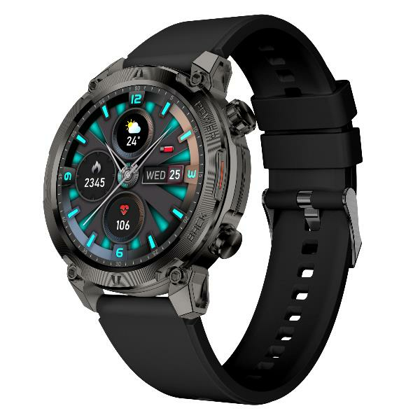 Nilox NXSWTRAILROUND smartwatche et montre de sport 3 53 cm 1.39 Numérique 360 x 360 pixels Écran tactile Neuf