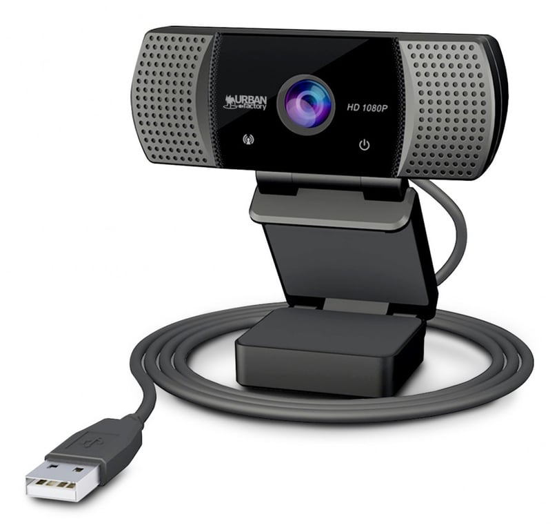 Urban Factory WHD20UF V2 webcam 2 MP 1920 x 1080 pixels USB Neuf