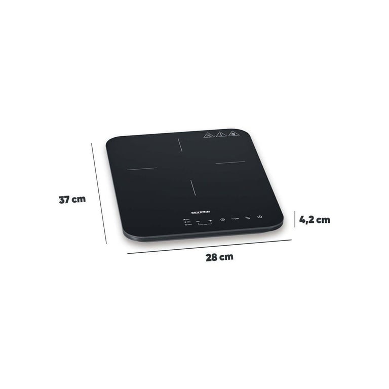 Plaque à induction portable Severin KP 1032 2000 W 1 foyer Noir - Neuf