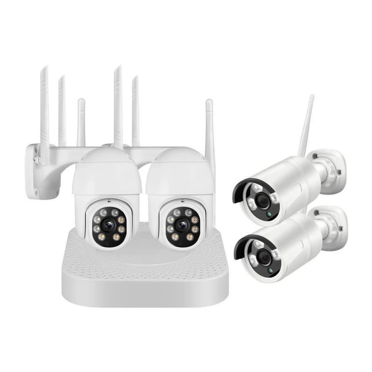 Systeme NVR Daewoo avec disque dur et 4 Caméras Neuf