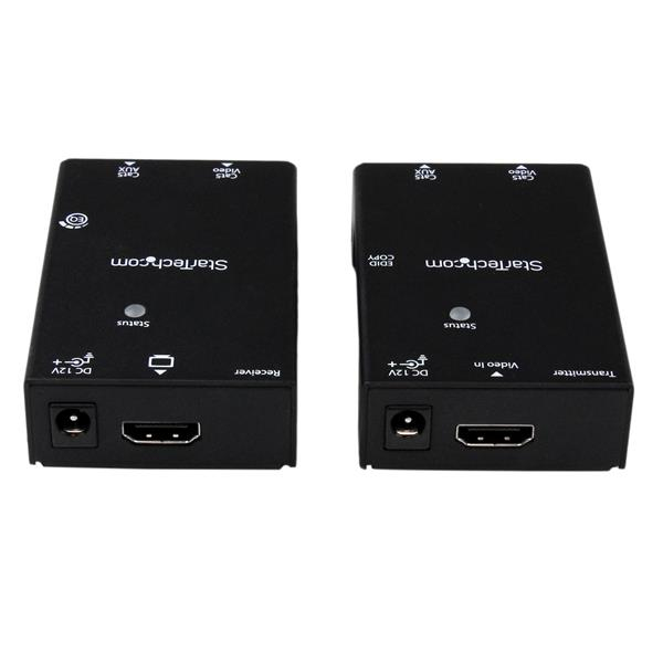 Startech.com Noir Transmetteur Prolongateur Hdmi Sur Cat5 /Cat6 Avec Power Over Cable - Extender Hdmi Rj45 - 50M - Neuf