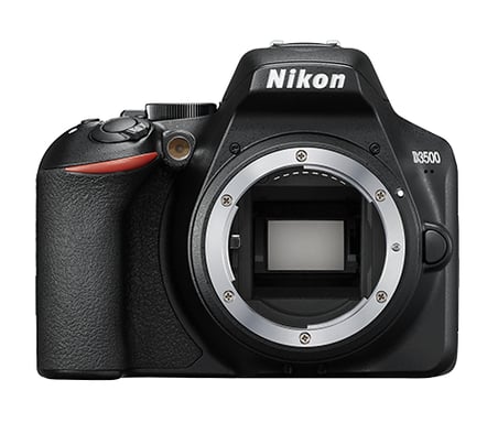 Nikon D3500 + AF-P 18-55 Kit fotocamera reflex 24,2 MP CMOS 6000 x 4000 pixel Nero