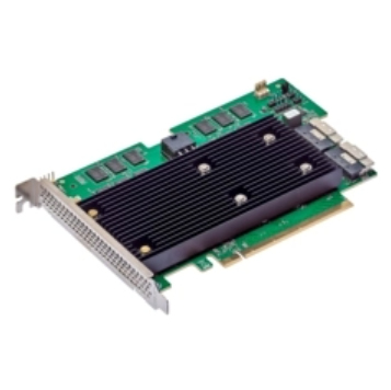 Broadcom MegaRAID 9670W-16i controller RAID PCI Express x8 4.0 6 Gbit/s (BC MegaRAID 9670-24i PCIe x8 SAS/SATA/NVMe sgl. 8GB, Tri-Mode, 240 SAS Dev./ 32 NVMe Dev.)