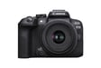 Canon EOS R10 + RF-S 18-45mm F4.5-6.3 IS STM MILC 24,2 MP CMOS 6000 x 4000 Pixeles Negro