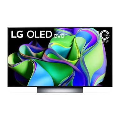 LG OLED 48C3 TV - 4K Ultra HD, Smart TV, Dolby Atmos, 100 Hz, W TV OLED evo, 4xHDMI