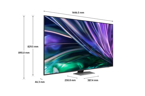 Samsung TQ65QN86DBT 165,1 cm (65'') 4K Ultra HD Smart TV Wifi Carbono, Plata