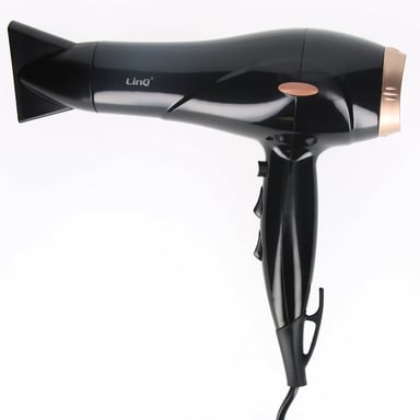 LinQ Secador de pelo profesional 2600W Dorado