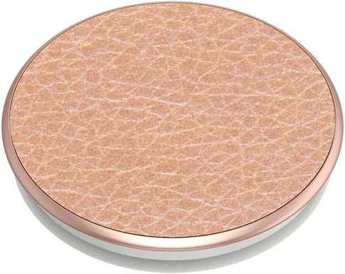 PopSockets Pebbled Vegan Leather Rose Gold Soporte pasivo Teléfono móvil/smartphone Naranja