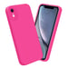 Coque pour Apple iPhone XR en FLUID HOTPINK Housse de protection Étui en silicone TPU flexible