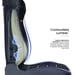 Sedia gaming XL Vertagear PL4800 HyGenNX Midnight Purple – Ergonomia ContourMax™, ventilazione VertaAir™, tessuto antiodore, braccioli 4D