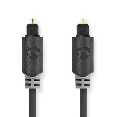 Nedis CABW25000AT50 5 m di cavo audio TOSLINK Antracite
