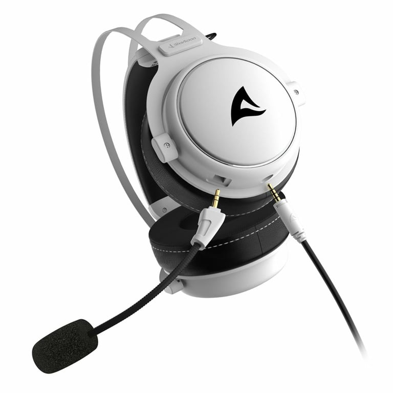 Sharkoon Skiller SGH50 Casque Avec fil Arceau Jouer Noir, Blanc - Neuf