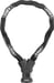 ABUS 7807F/110 Noir, Argent 1100 mm Antivol à chaîne