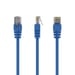 Gembird PP12-3M/B câble de réseau Bleu Cat5e