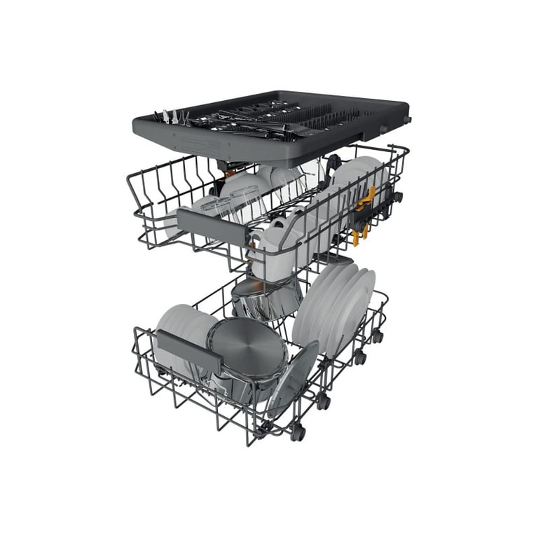 Lave vaisselle pose libre Whirlpool WH6FC11BS7A0W - vue 6