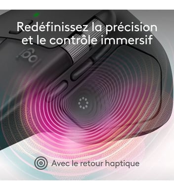 MX Master 4 - Ratón inalámbrico recargable, negro