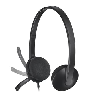 Logitech H340 Auriculares USB para ordenador Con audio digital