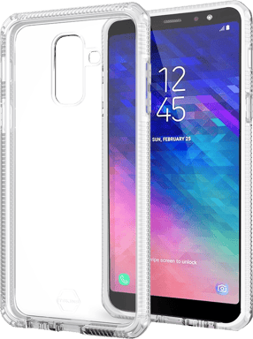 Coque semi-rigide Suprême Itskins transparente pour Samsung Galaxy A6+ A605 2018
