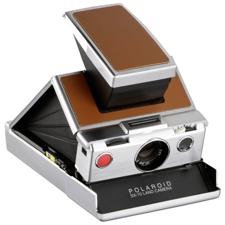 POLAROID  SX-70 79 x 79 mm Marron, Argent - Neuf
