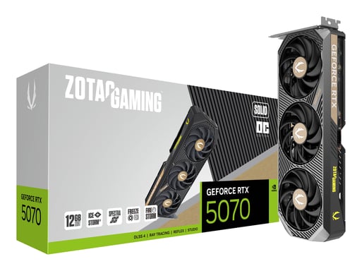 Zotac GAMING GeForce RTX 5070 SOLID OC NVIDIA 12 GB GDDR7