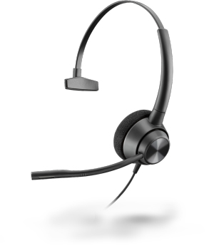 POLY Micro casque EncorePro 310 monaural avec fonction Quick Disconnect TAA Neuf - vue 5