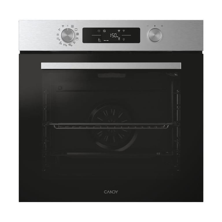 Four encastrable multifonctions Pyrolyse Candy CA6 NP5B3EYTX - Wifi - Inox - Porte froide - 78l - Classe A++ - Neuf