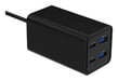 Gembird TA-UC-2A2C-PD65-01-BK chargeur d'appareils mobiles Ordinateur portable, Smartphone Noir Secteur Charge rapide Intérieure